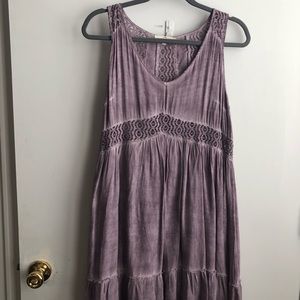 Purple dress